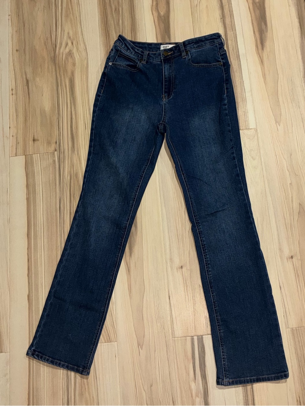 Oat New York Dark Blue Straight Jeans size 4/27